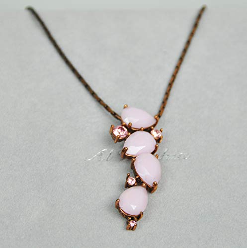 ANTIQUE-NECKLACEAntique-Chain-with-Swarovski-stone-DSF99-Antique-ChainPINK-opal-0-1