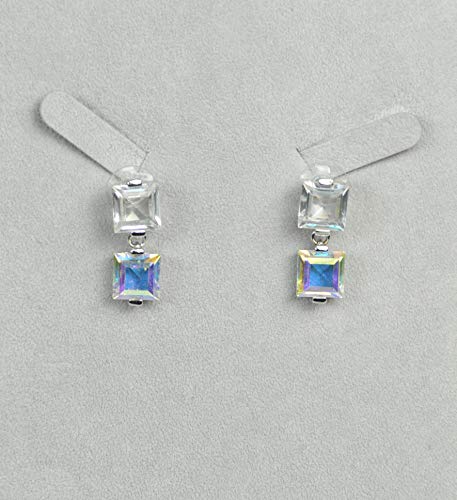 CHARTAGE-NECKLACE-SET-BELGIAN-DESIGN-RHODIUM-PLATED-METAL-WITH-SWAROVSKI-STONE-ST63607-SILVER-0-1