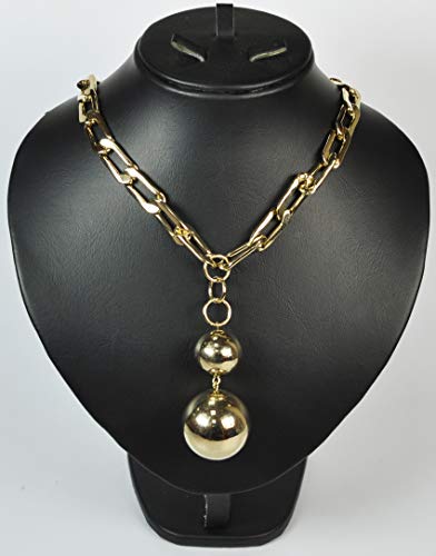 FASHION-NECKLACE-None-Precious-Metal-N2497-Gold-0