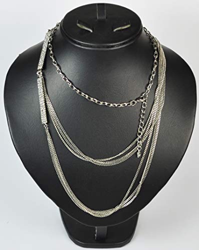 LONG-FASHION-NECKLACE-Accessories-with-Crystal-N2686-Silver-0