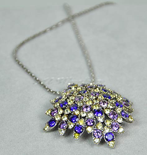 NECKLACE-RHODIUM-PLATED-METAL-WITH-CUBIC-ZIRCON-STONE-N41003-SILVERMULTY-COLOR-0-1