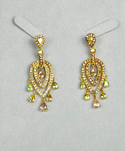 NECKLACE-SET-RHODIUM-PLATED-METAL-WITH-CUBIC-ZIRCON-STONE-ST49393-GOLDLIGHT-YELLOWLIGHT-GREEN-0-1