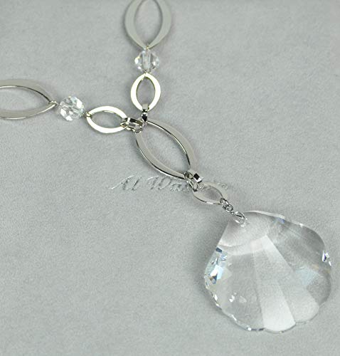 NECKLACE-SET-WITH-RHODIUM-PLATED-METAL-AND-SWAROVSKI-STONE-ST5242-SILVER-0-0