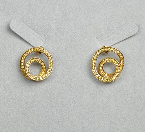 NECKLACE-with-Rhodium-Set-with-cubic-zircon-stone-DSF99-GoldLight-Yellow-Stone-0-0