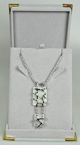 Rhodium-plated-Chain-with-a-Sophisticated-Rectangular-cut-Fancy-Stone-Pendant-0